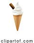 Vector Illustration of Ice Cream Cone Illustration by AtStockIllustration