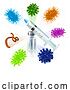 Vector Illustration of Injection Immunisation Vaccine Medical Concept by AtStockIllustration