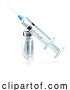 Vector Illustration of Injection Syringe Medicine VialsMedical Vaccine by AtStockIllustration