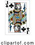 Vector Illustration of Jack of Clubs Design from Deck of Playing Cards by AtStockIllustration