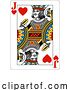 Vector Illustration of Jack of Hearts Design from Deck of Playing Cards by AtStockIllustration