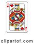 Vector Illustration of Jack of Hearts Playing Card by AtStockIllustration