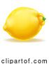 Vector Illustration of Lemon Fruit Emoji Icon by AtStockIllustration