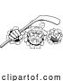 Vector Illustration of Leprechaun Ice Hockey Sports Mascot by AtStockIllustration