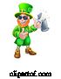 Vector Illustration of Leprechaun St Patricks Day Character by AtStockIllustration