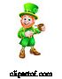 Vector Illustration of Leprechaun St Patricks Day Character by AtStockIllustration