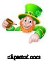 Vector Illustration of Leprechaun St Patricks Day Character by AtStockIllustration