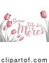 Vector Illustration of Mothers Day French Bonne Fete Des Meres Design by AtStockIllustration