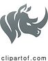 Vector Illustration of Rhino Mascot Logo by AtStockIllustration