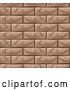 Vector Illustration of Seamless Brick Wall Texture Background by AtStockIllustration