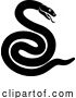 Vector Illustration of Snake Chinese Zodiac Horoscope Animal Year Sign by AtStockIllustration
