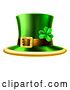 Vector Illustration of St Patricks Day Leprechaun Hat by AtStockIllustration