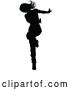 Vector Illustration of Street Dance Dancer Silhouette by AtStockIllustration
